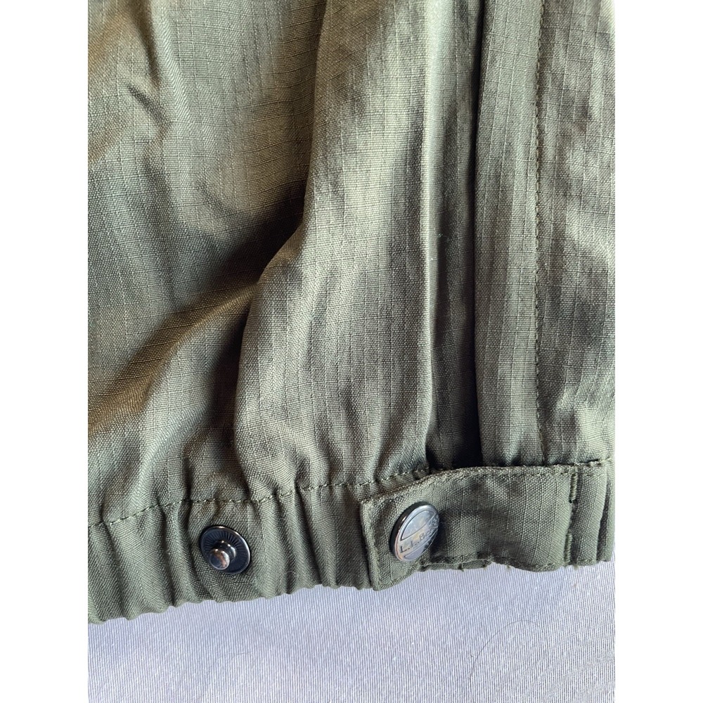 LL Bean Pants Men's LG Hiking Outdoor Utility Lightweight Belt Green Convertible - Picture 10 of 11